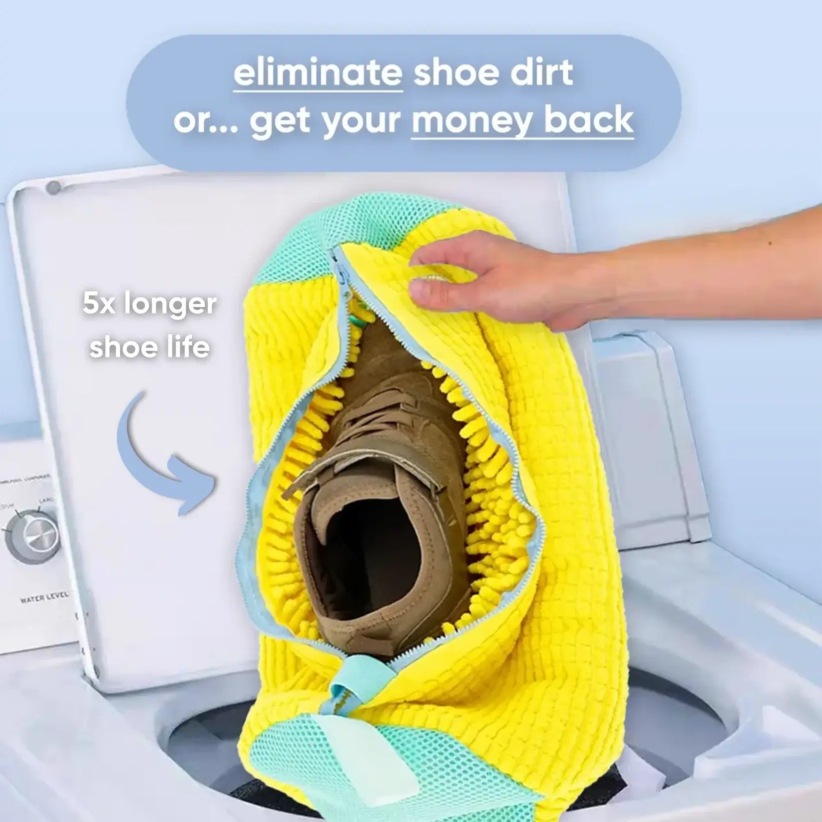BristleBag™ - Laundry Shoe Bag
