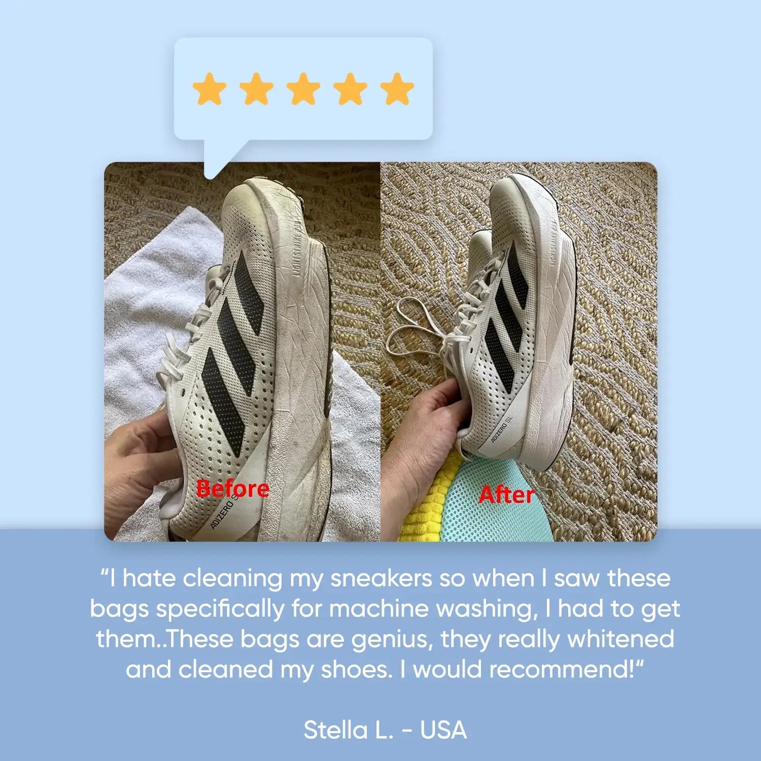 BristleBag™ - Laundry Shoe Bag