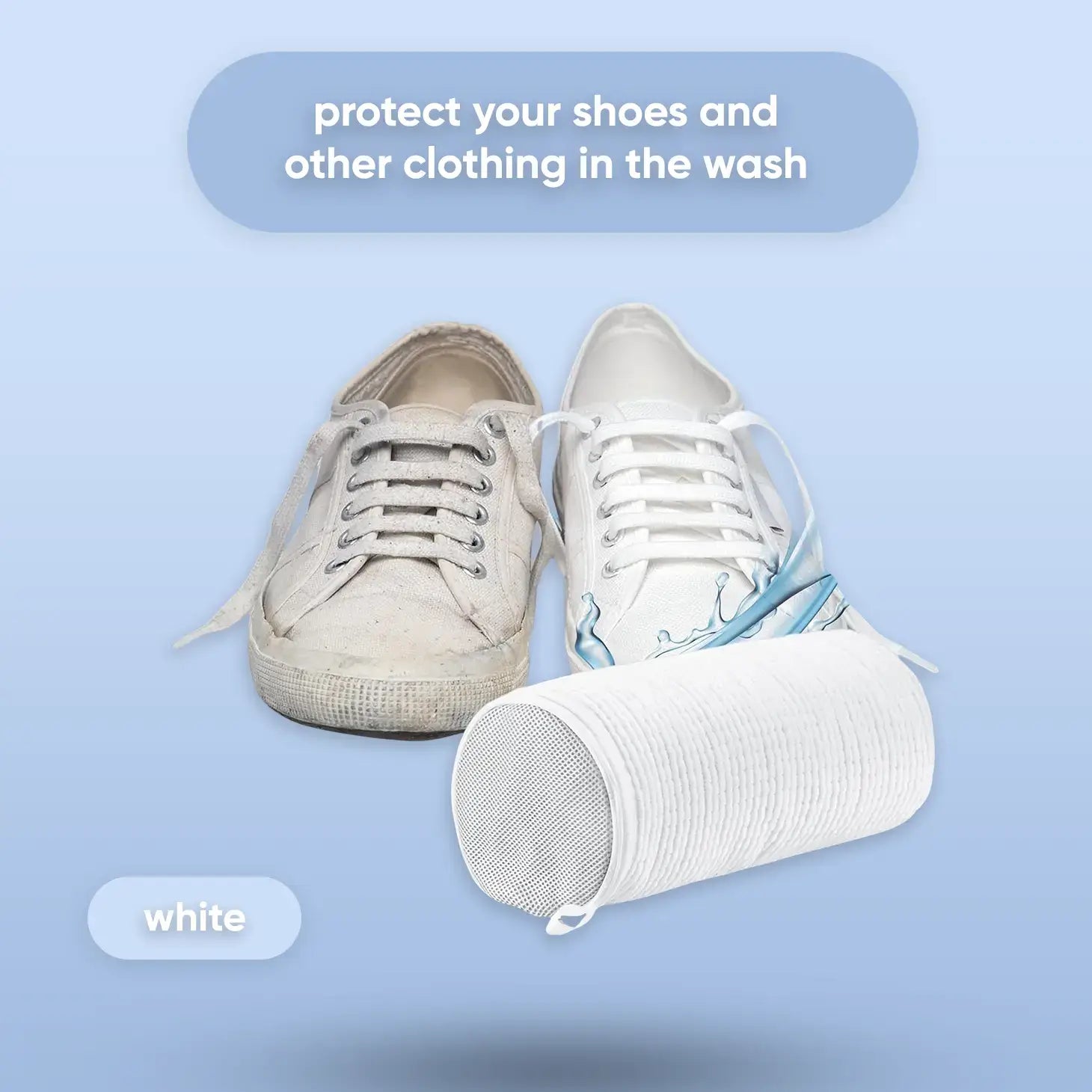 BristleBag™ - Laundry Shoe Bag
