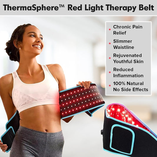 ThermaSphere™️ Red Light Therapy Pain Relief & Slimming Belt